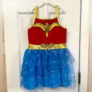 Girl’s Size 6 Super Woman Dress